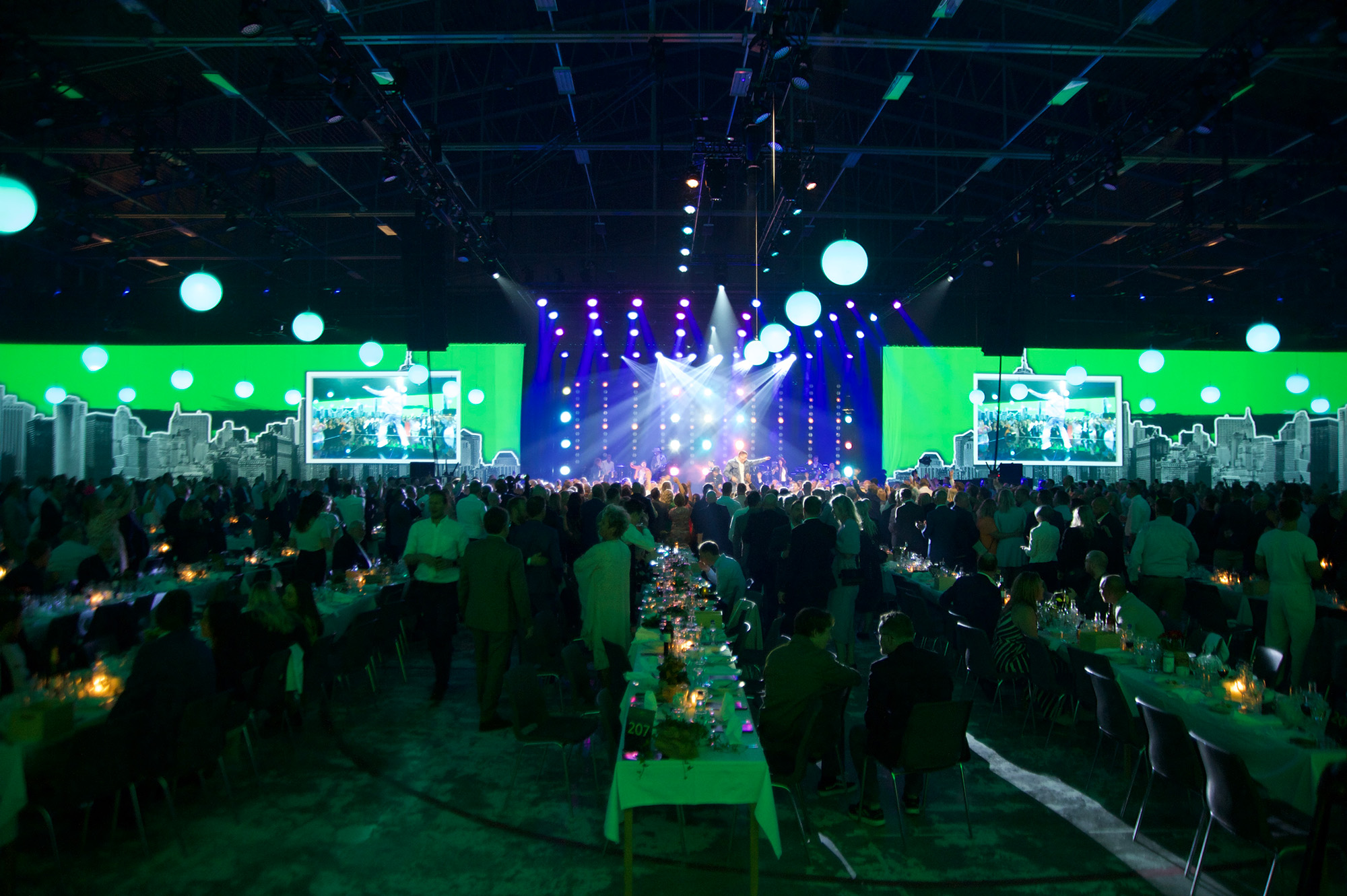 Företagsfest med underhållning